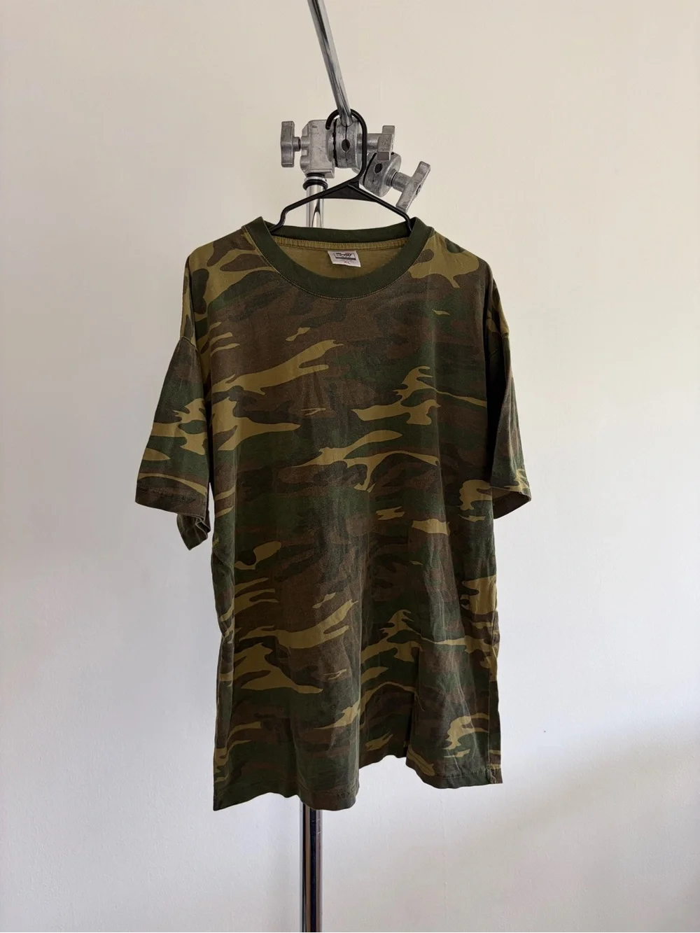 Men's Short Sleeve Camo Tee - Olive Camo